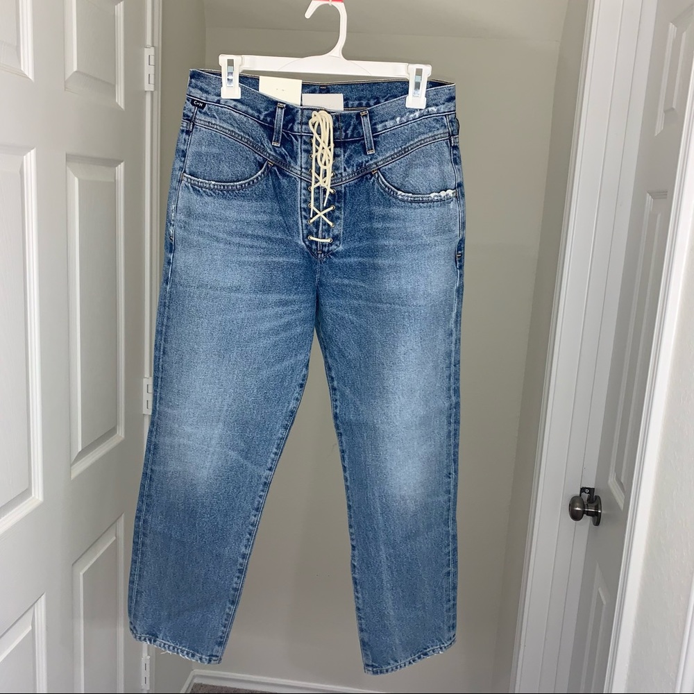 Citizen Of Humanity Gemma Lace Up Jeans